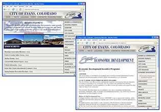 City of Evans Website