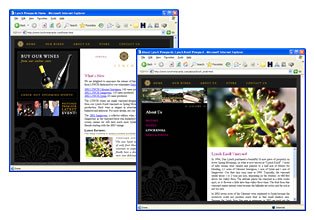 Lynch Vineyards Website